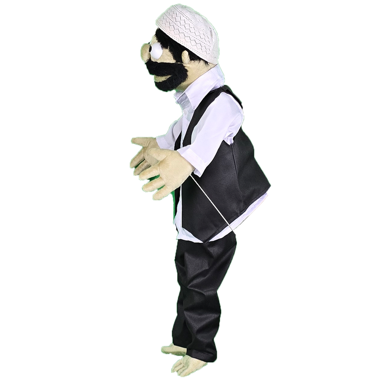 عروسک دستی نمایشی حاجی
