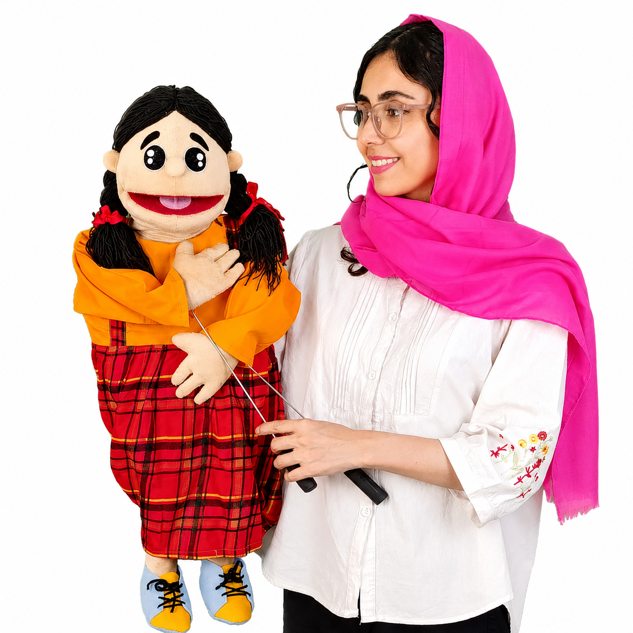 عروسک نمایشی دختر خوشگل بامزه